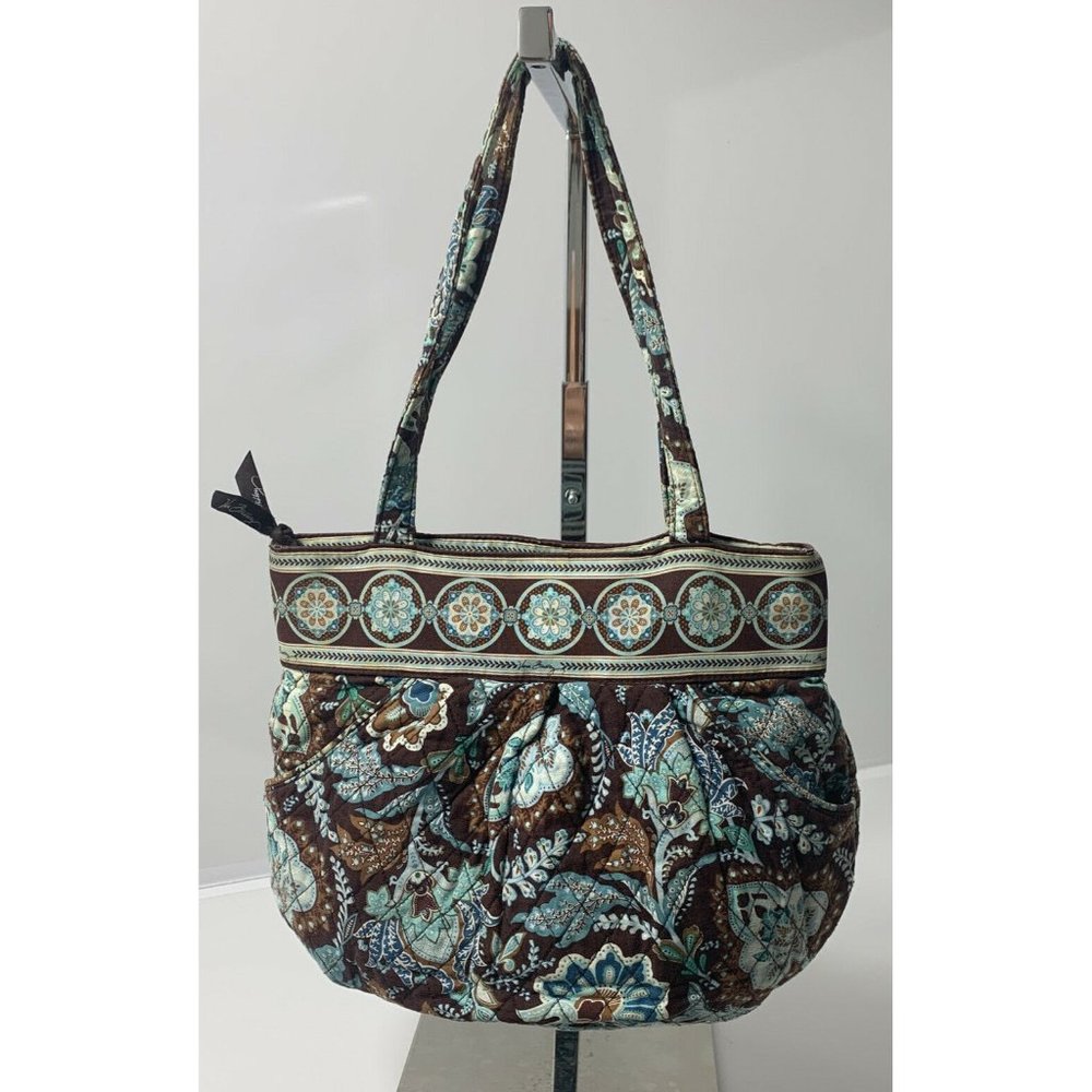 Vera Bradley Blue Java~ Shoulder Bag Plus Extras - image 1